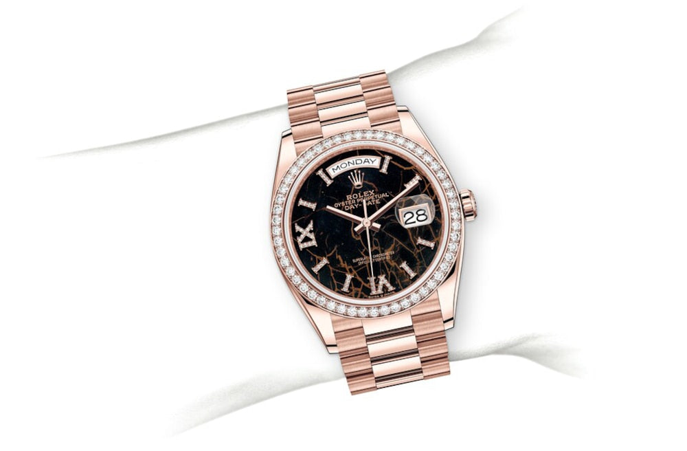 LadyRolex DAY-DATE 36 128345RBR 2