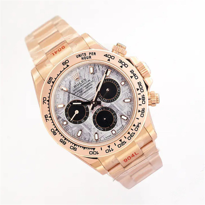 Cosmograph Daytona M116505-0014 Meteorite Dial Rose Gold Oyster Bracelet 40mm Watch 2