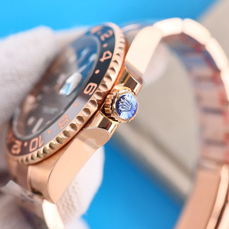 GMT-Master II 126715chnr 40mm Rose Gold Watch 6