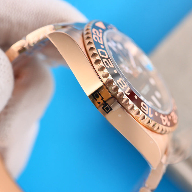 GMT-Master II 126715chnr 40mm Rose Gold Watch 7