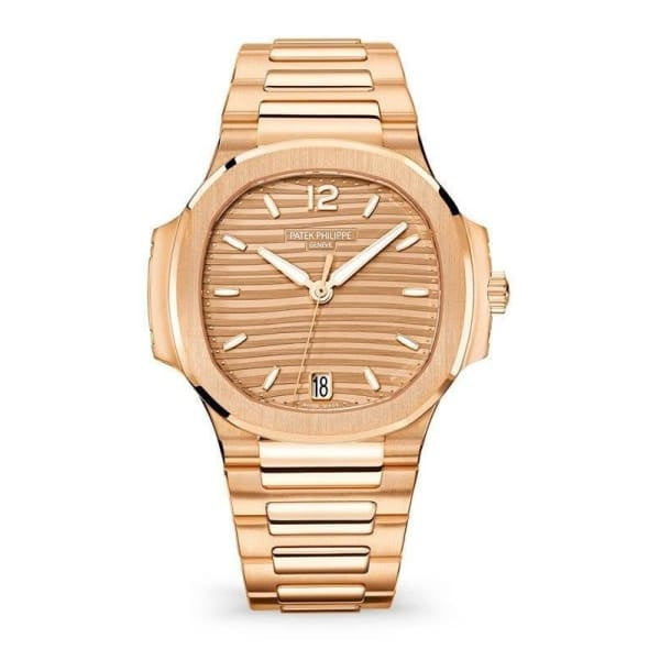 Patek Philippe Nautilus Rose Gold 7118-1R-010 with Golden Brown Opaline dial 1 7