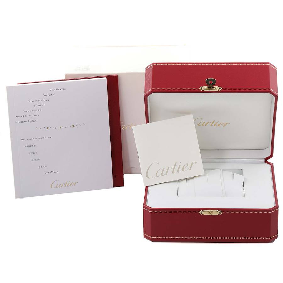 Cartier Panthere Small Yellow Gold Silver Dial Ladies Watch WGPN0008 8
