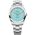 Oyster Perpetual 124300 41mm&36mm Light Blue Dial 1