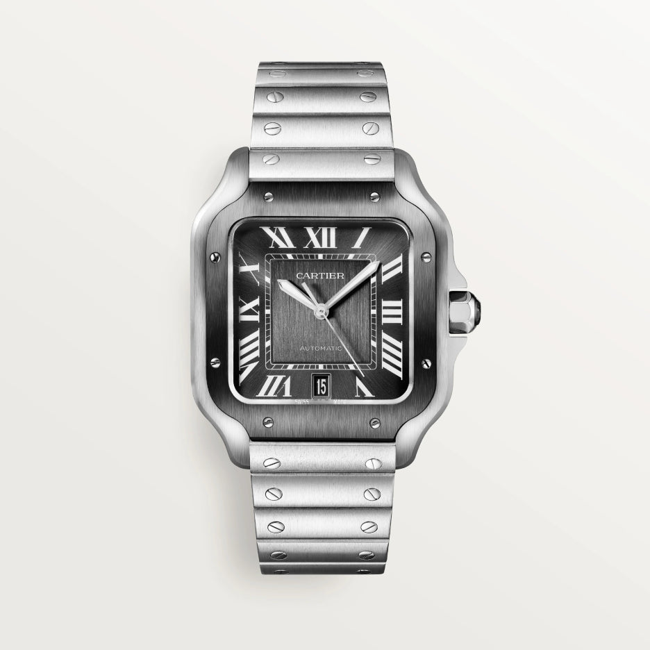 Cartier Santos Stainless Steel Men’s Watch, WSSA0037 1
