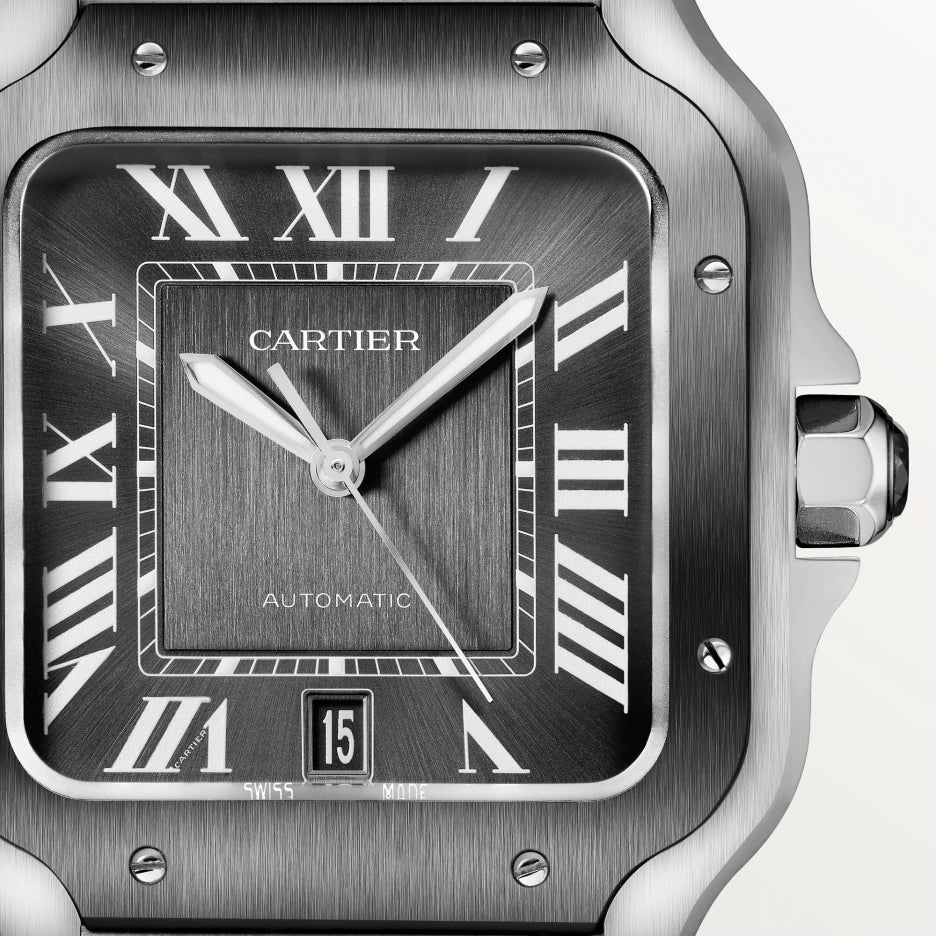 Cartier Santos Stainless Steel Men’s Watch, WSSA0037 2