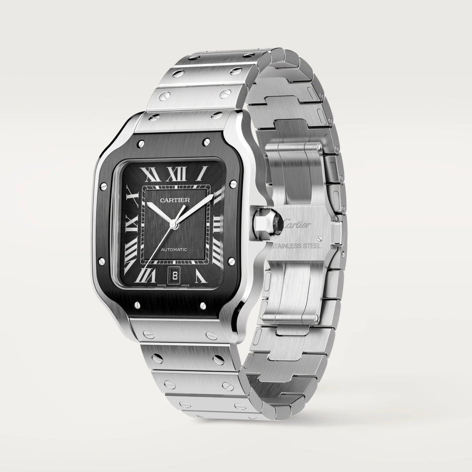 Cartier Santos Stainless Steel Men’s Watch, WSSA0037 4