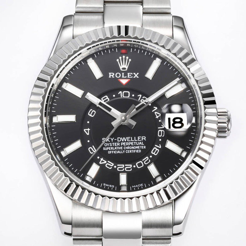 Sky Dweller 326934 Black Index Dial and Oyster Bracelet Watch 42mm 5