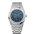 Audemars Piguet Royal Oak Perpetual Calendar Blue grey dial Stainless Steel Watch 1