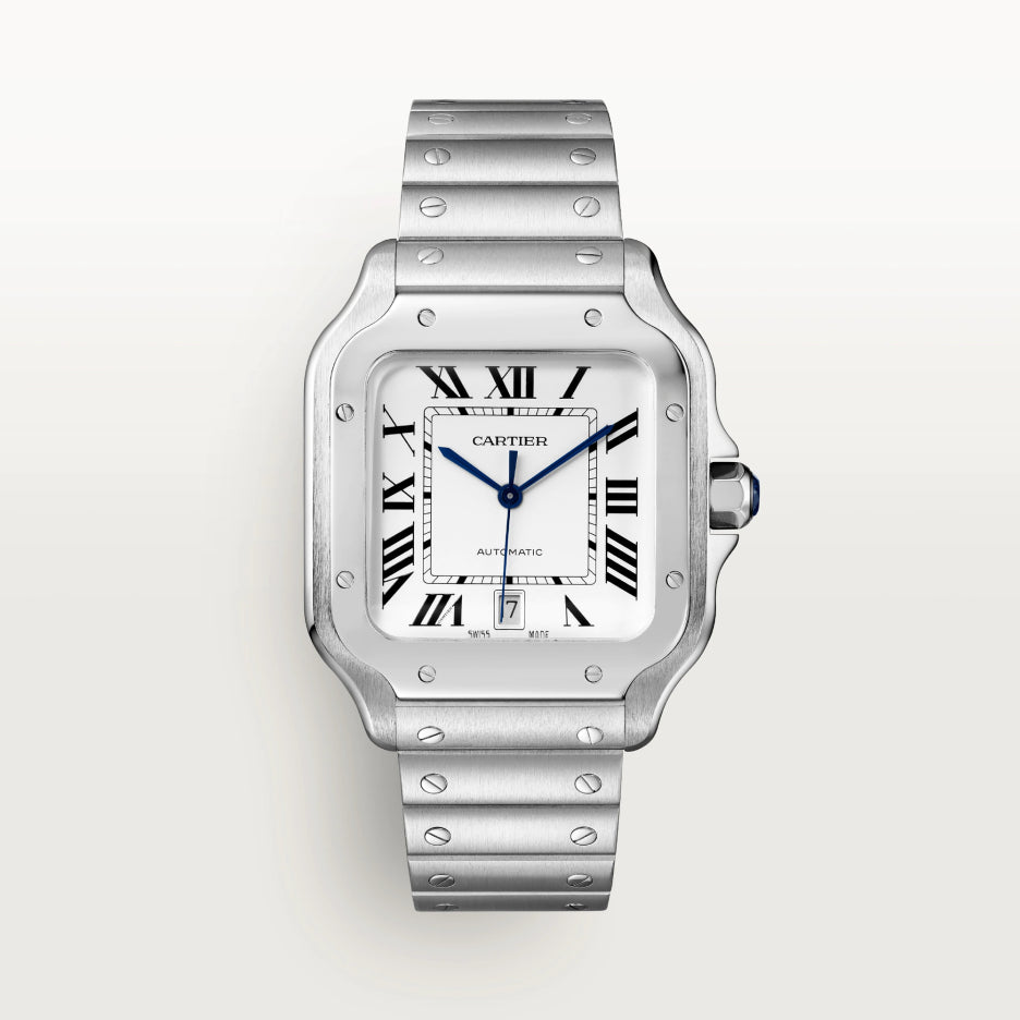 Cartier Santos Stainless Steel Men’s Watch, WSSA0018 1