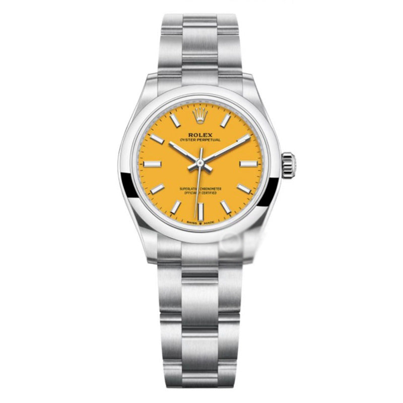 Oyster Perpetual M277200 41mm&31mm Yellow Dial 1