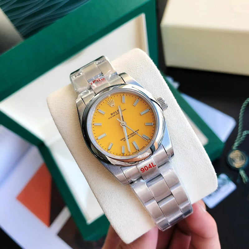 Oyster Perpetual M277200 41mm&31mm Yellow Dial 3
