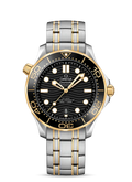 Seamaster Diver 300m Black yellow gold 42mm 1