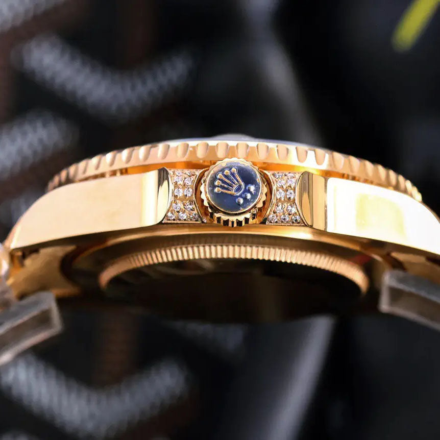 Submariner Golden Diamond Black Dial 40MM 3