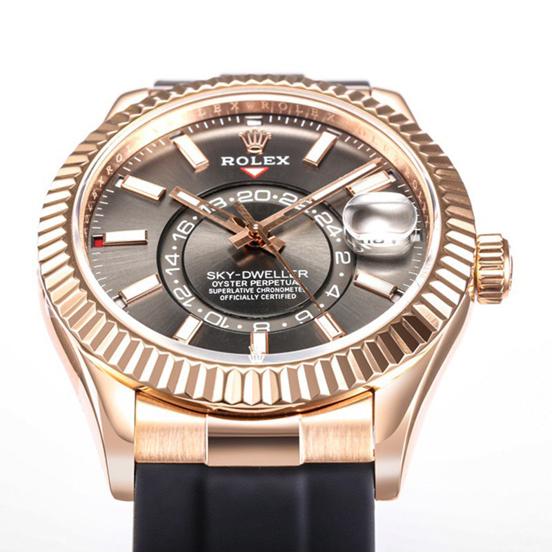 Sky Dweller 326238 42mm Gray Oyster Perpetual Watch 2