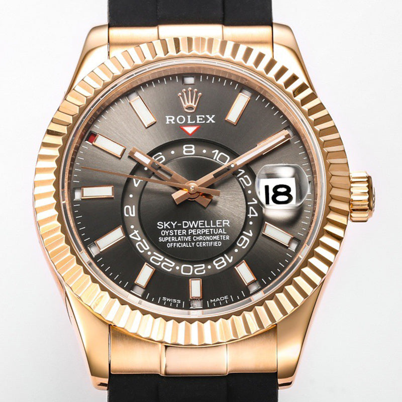 Sky Dweller 326238 42mm Gray Oyster Perpetual Watch 6