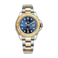 Yacht Master 16623 Blue Stainless Steel and Yellow Gold Watch 40mm 1
