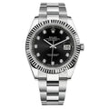 Datejust 126334-0011 Diamond Black Dial 41mm&36mm Watch 1