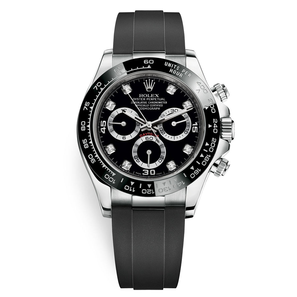 Cosmograph Daytona m116519ln-0025 Black Diamond Dial 40mm Watch 1
