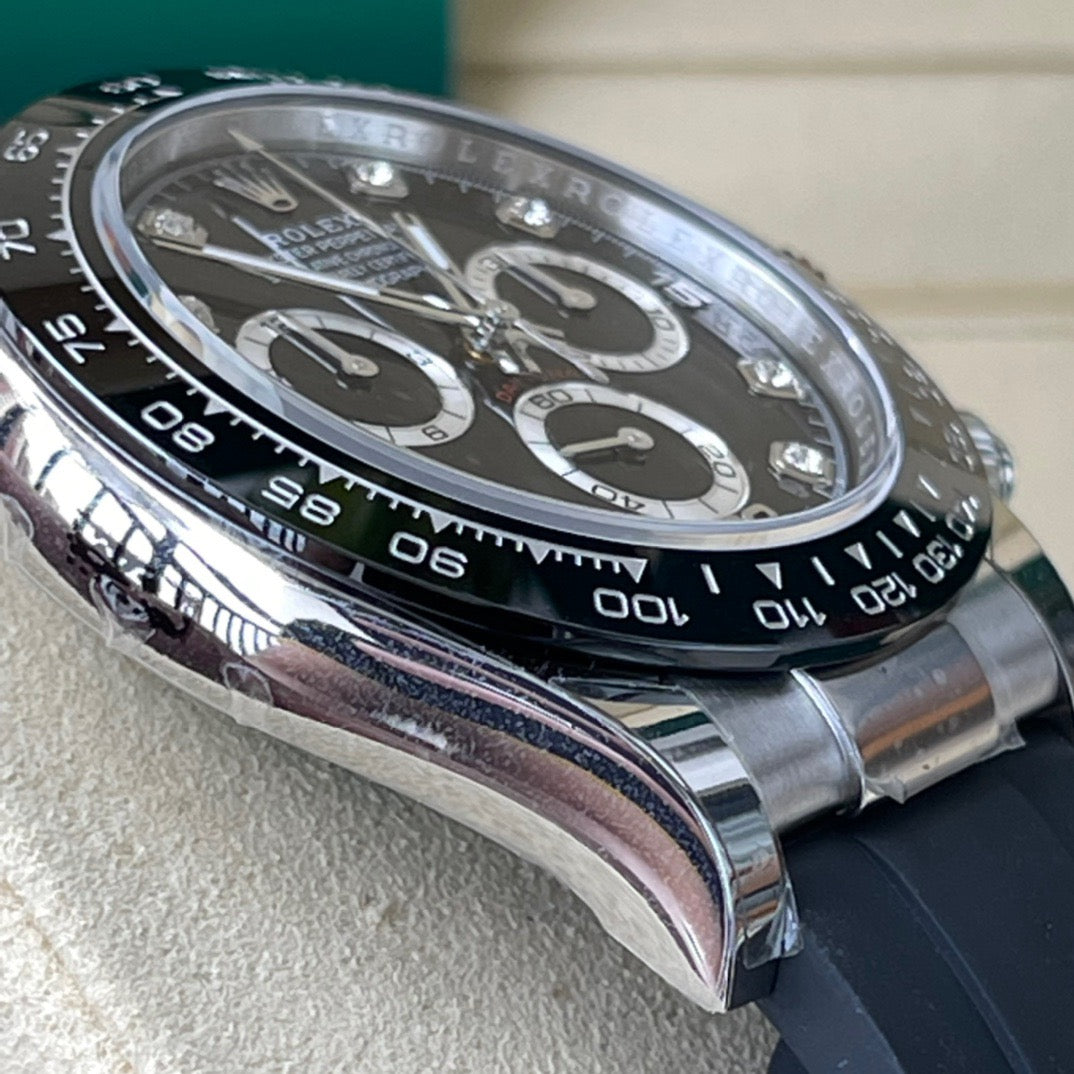 Cosmograph Daytona m116519ln-0025 Black Diamond Dial 40mm Watch 5