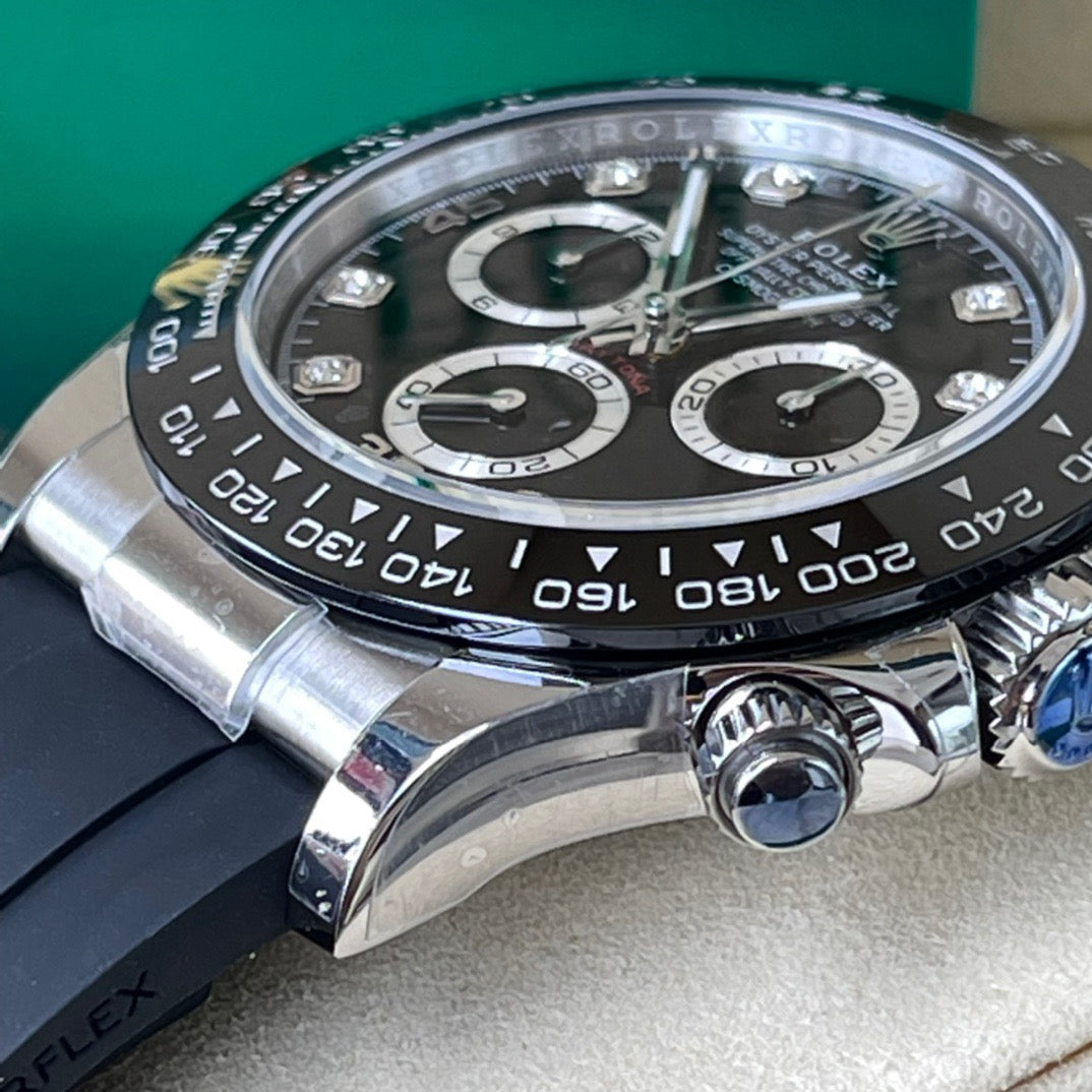 Cosmograph Daytona m116519ln-0025 Black Diamond Dial 40mm Watch 6