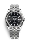 Datejust 126334 Black Dial 41mm&36mm Watch 1
