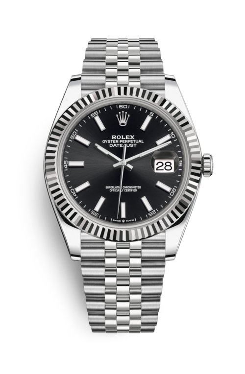 Datejust 126334 Black Dial 41mm&36mm Watch 1