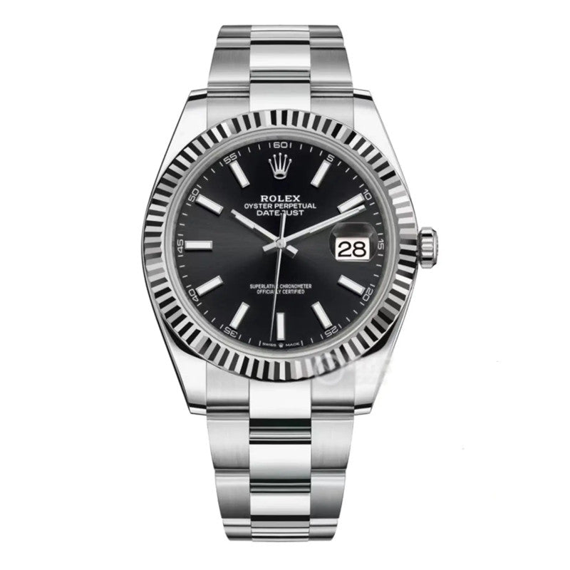 Datejust 126334 Black Dial 41mm&36mm Watch 8