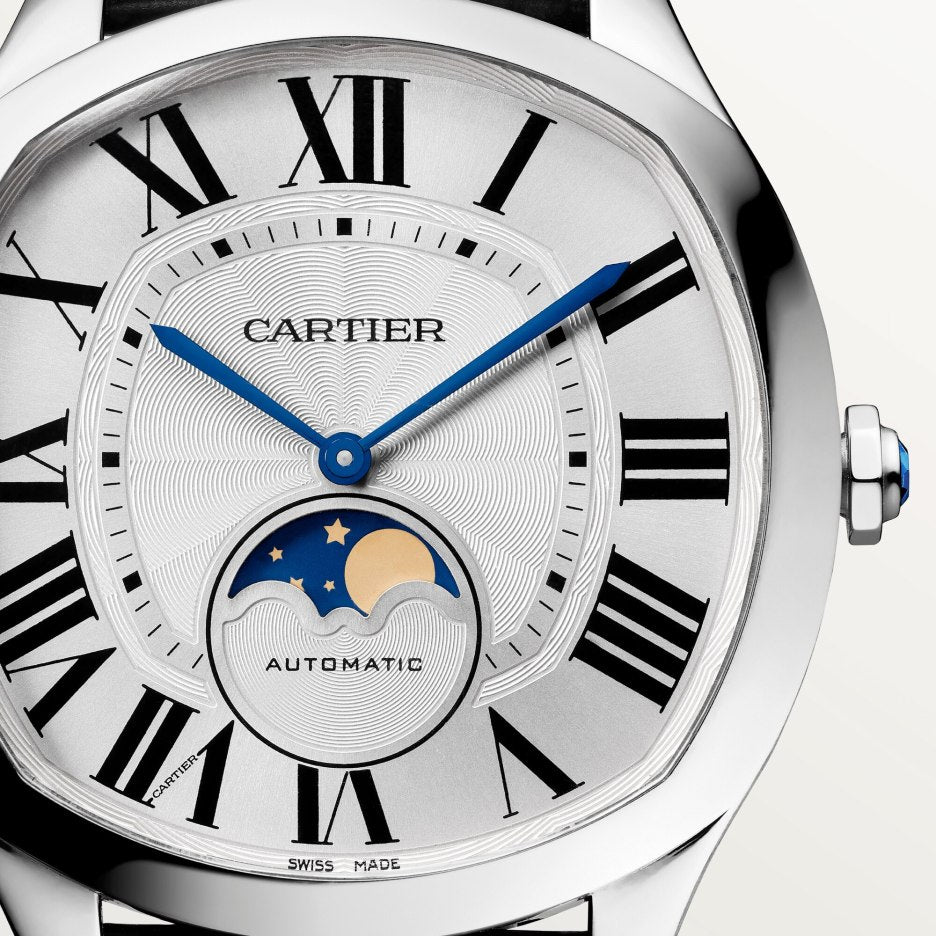 Cartier Drive Moon Phases Stainless steel Men’s Watch, WSNM0008 2