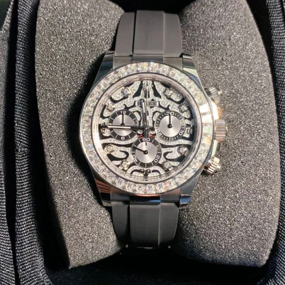 Rolex Daytona 116589TBR "Eye of the Tiger" White Gold UNWORN 4