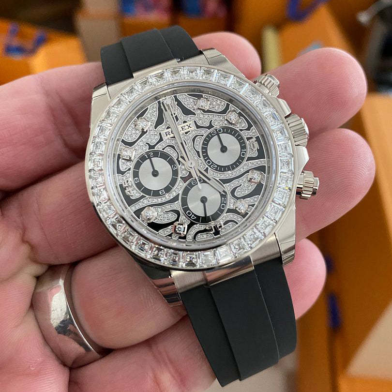 Rolex Daytona 116589TBR "Eye of the Tiger" White Gold UNWORN 7