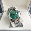 Datejust Green Diamond Texture Dial 41mm Watch 1