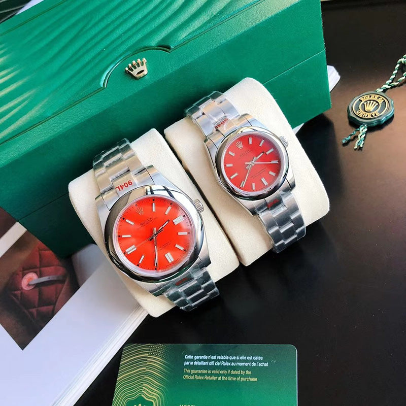 Oyster Perpetual M277200 41mm&31mm Red Dial 2
