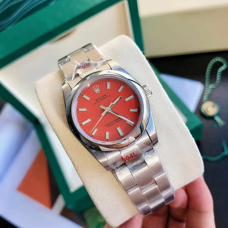Oyster Perpetual M277200 41mm&31mm Red Dial 3