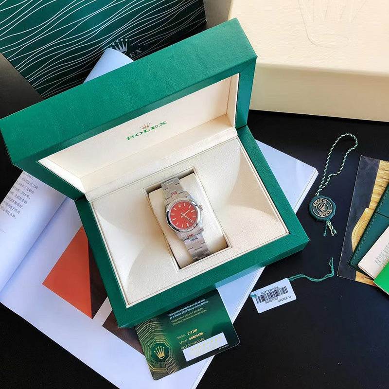 Oyster Perpetual M277200 41mm&31mm Red Dial 6