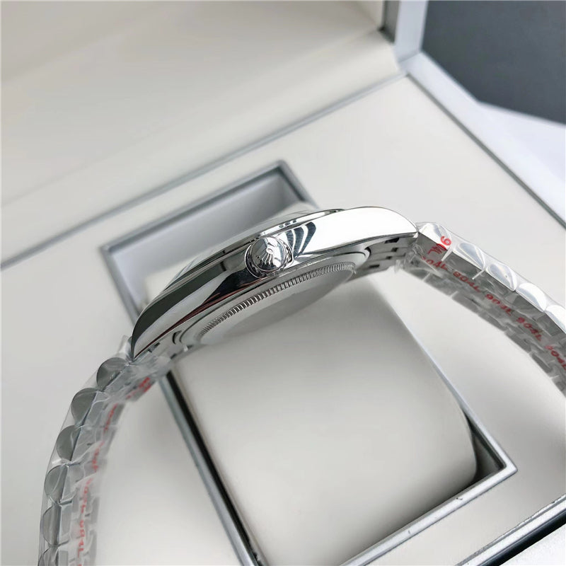 Datejust Blue Diamond Texture Dial 41mm Watch 9