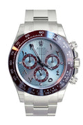 ROLEX Daytona Chronograph Blue Dial Arabic Platinum Men's Watch 116506 1 1