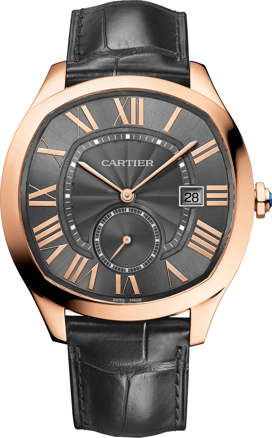 Cartier Drive 18K Rose Gold Men’s Watch, WGNM0004 1