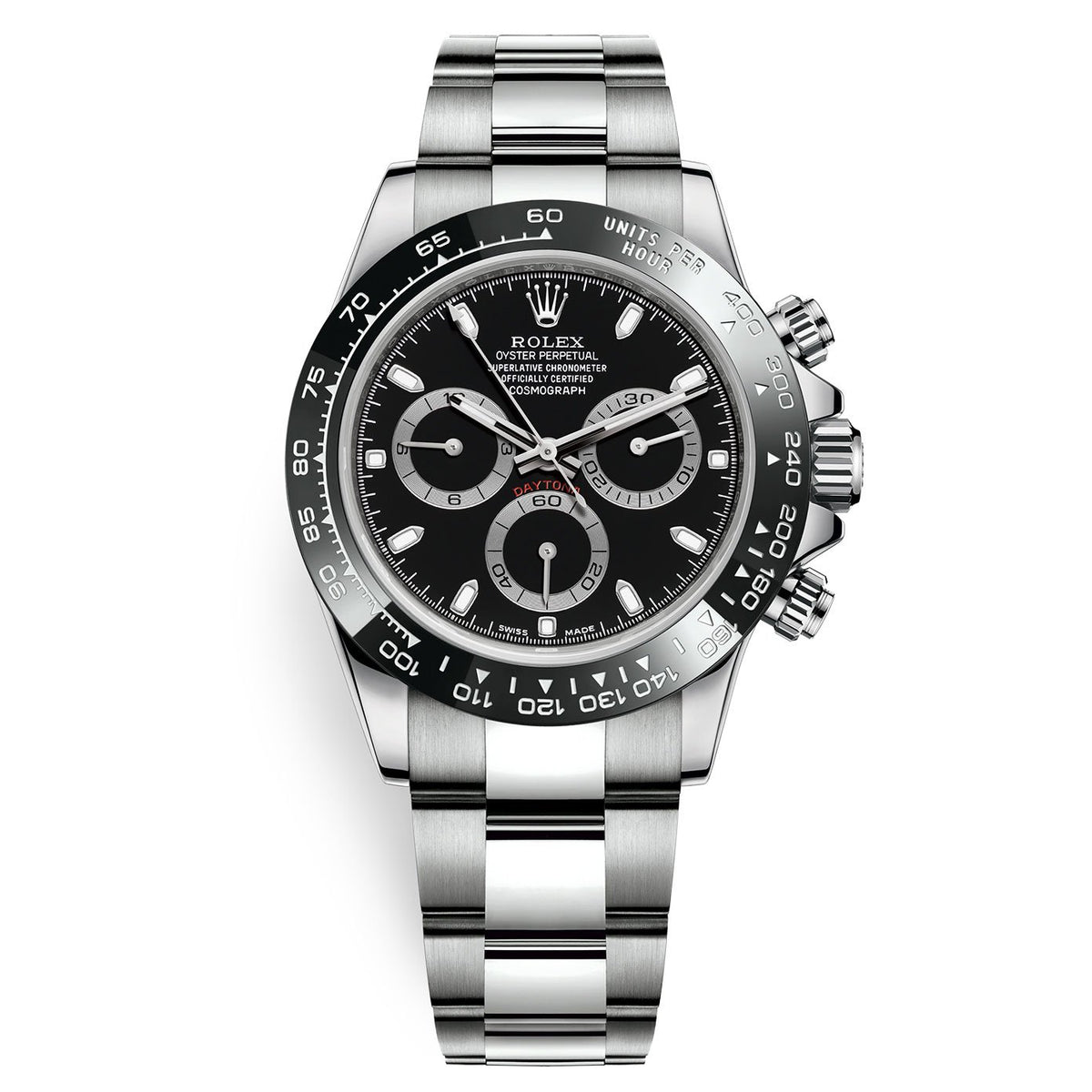 Cosmograph Daytona m116500ln-0002 Black Stainless Steel 40mm Watch 1