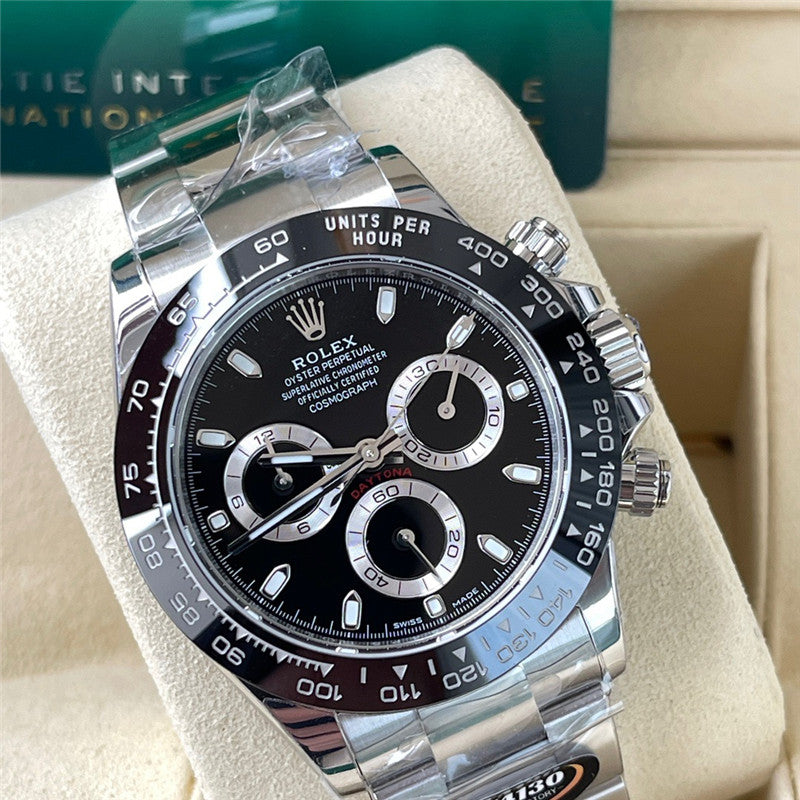 Cosmograph Daytona m116500ln-0002 Black Stainless Steel 40mm Watch 5
