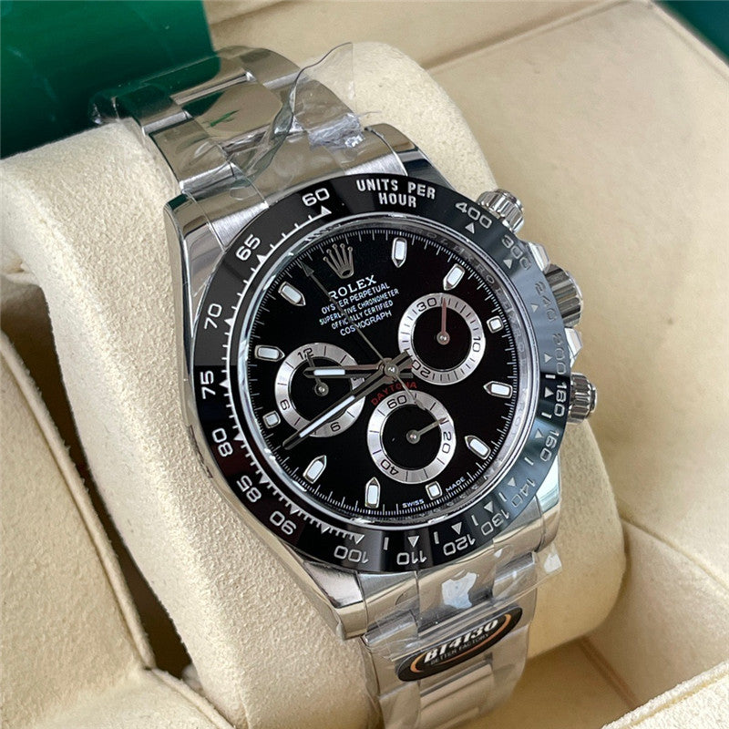 Cosmograph Daytona m116500ln-0002 Black Stainless Steel 40mm Watch 6