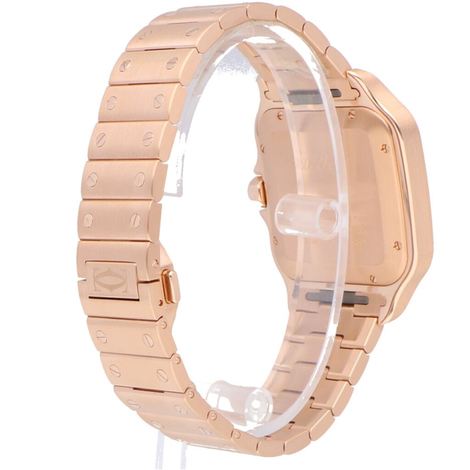 Cartier Santos Rose Gold Men’s Watch, WGSA0018 4