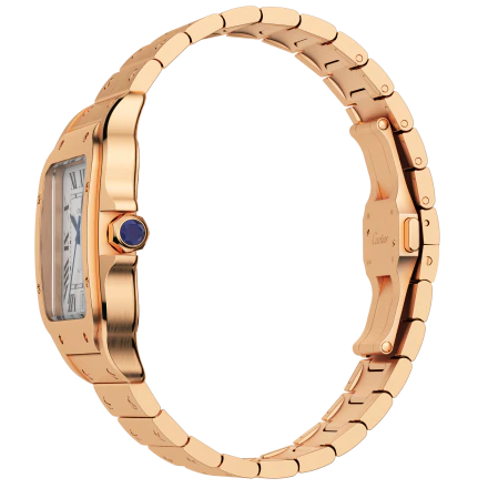 Cartier Santos Rose Gold Men’s Watch, WGSA0018 5