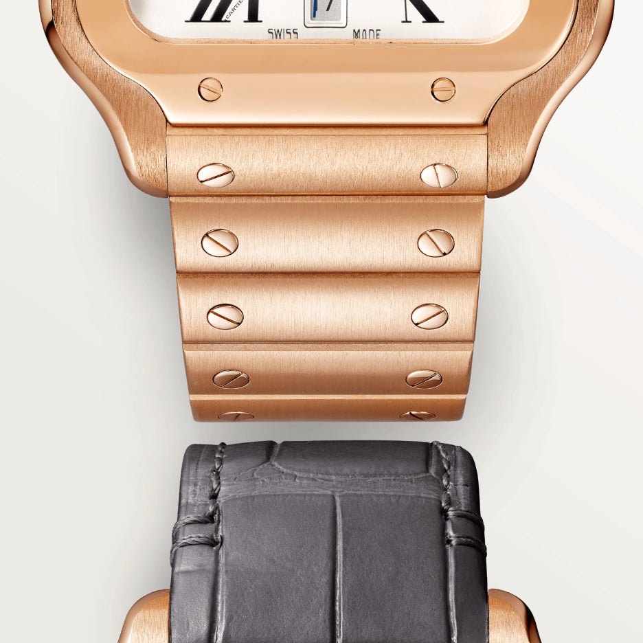 Cartier Santos Rose Gold Men’s Watch, WGSA0018 6