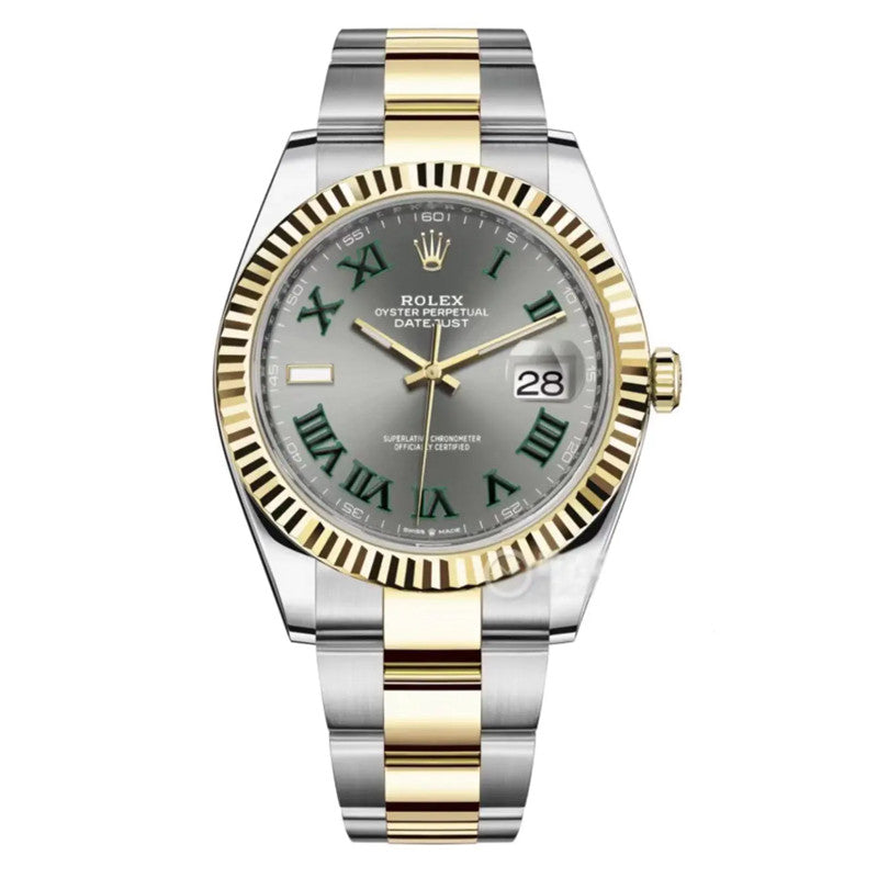 Datejust 126334-0019 Gray Dial 41mm&36mm Watch 8