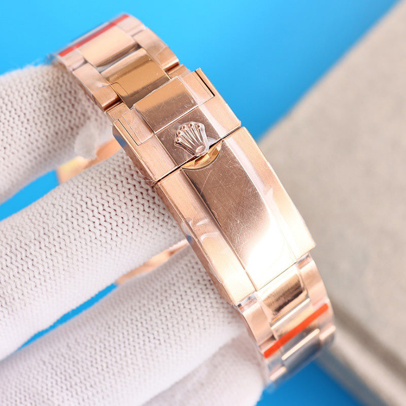 GMT-Master II 126715chnr 40mm Rose Gold Watch 8