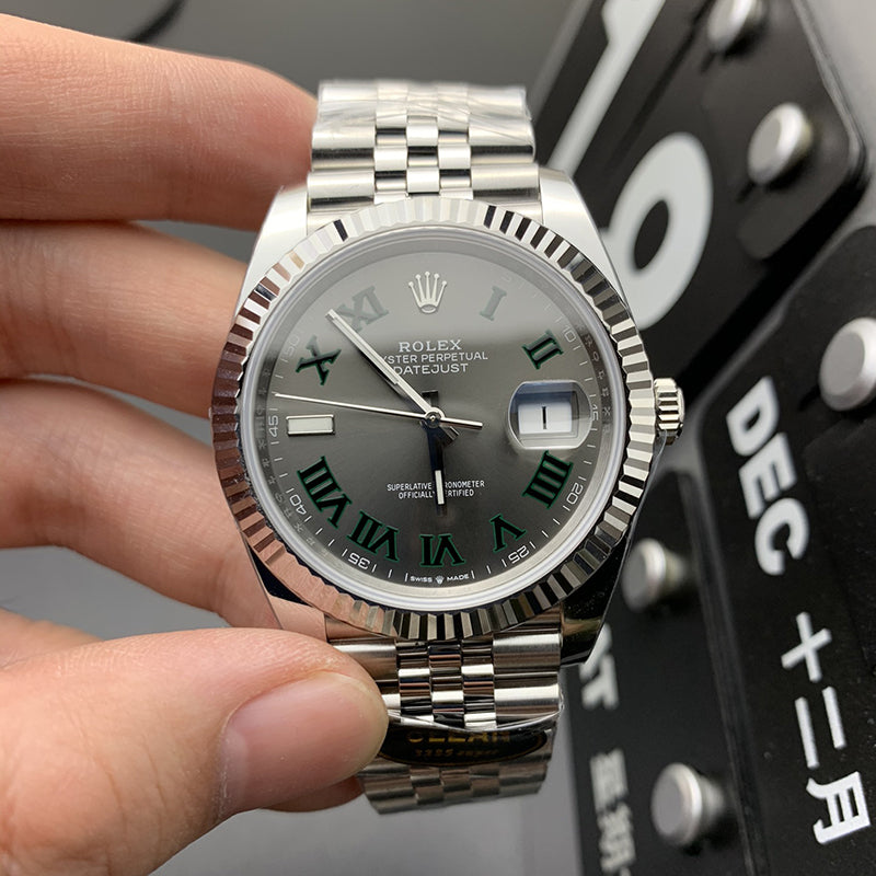 Datejust 126334-0021 Gray Dial 41mm&36mm Watch 3