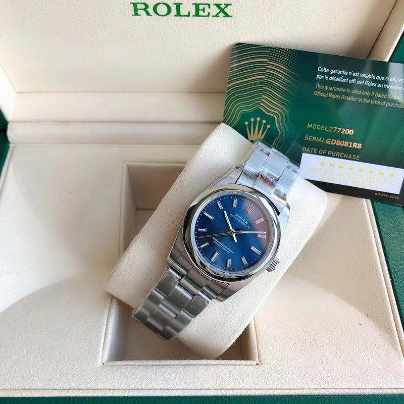 Oyster Perpetual M277200 41mm&31mm Blue Dial 4