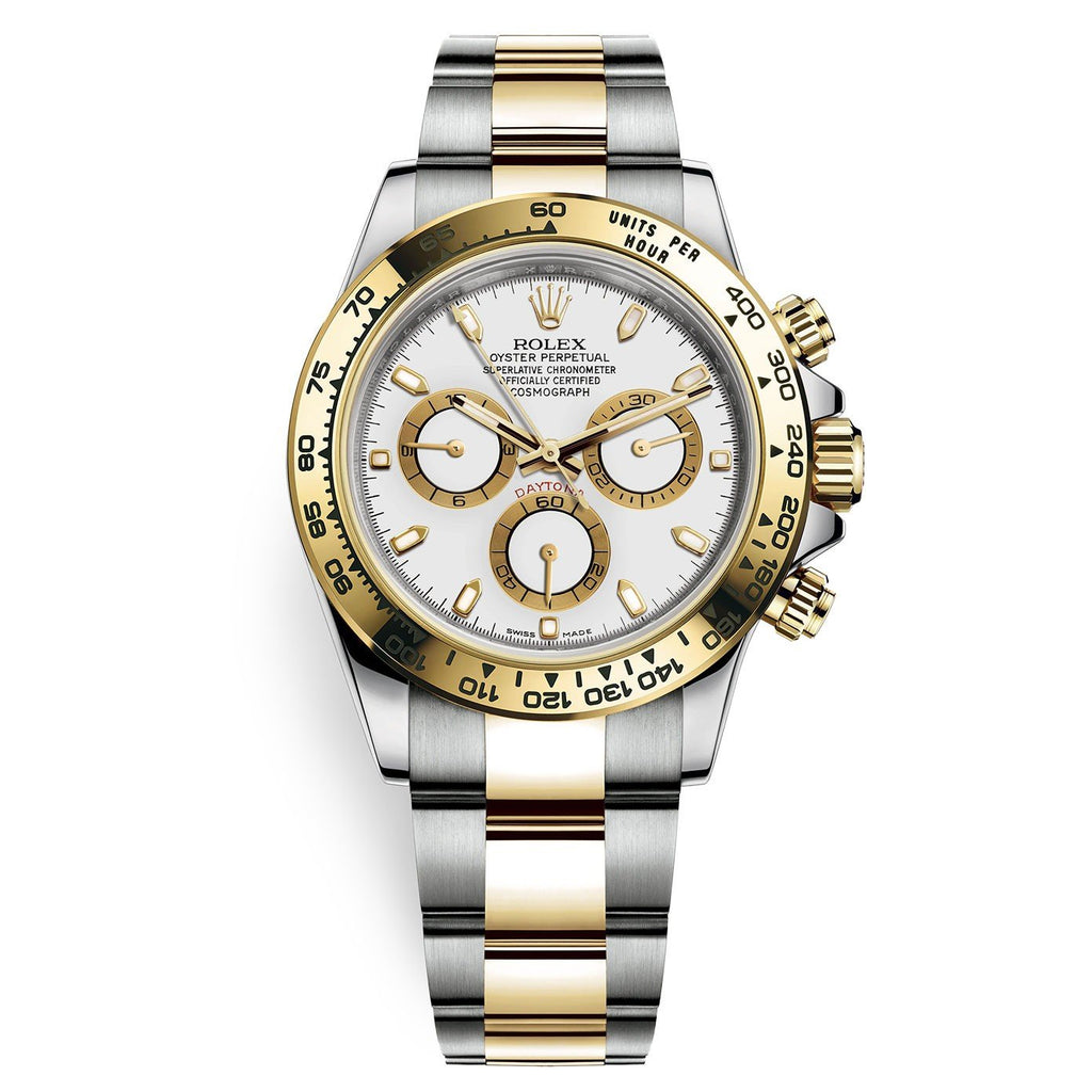 Cosmograph Daytona m116503-0001 White Index Oyster 40mm Watch 1