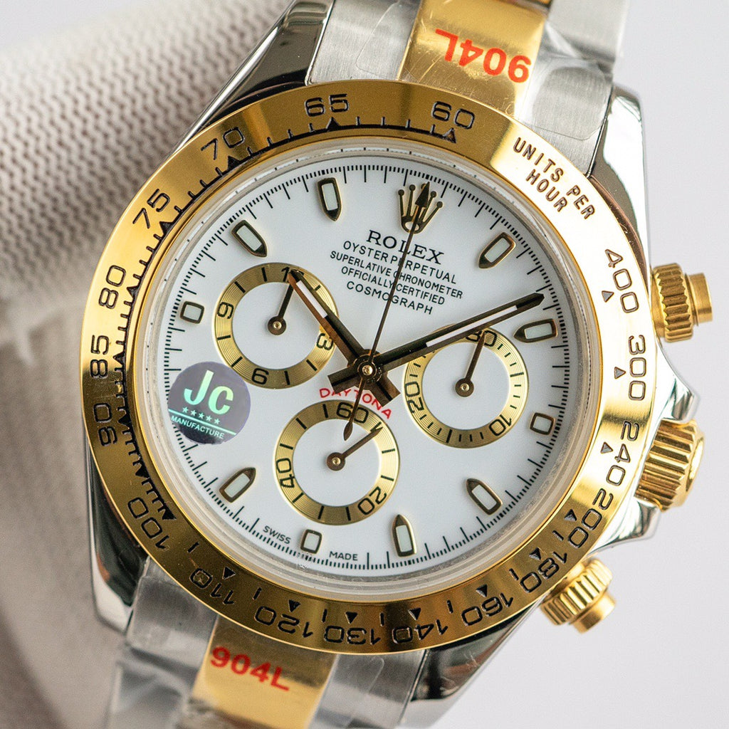Cosmograph Daytona m116503-0001 White Index Oyster 40mm Watch 3