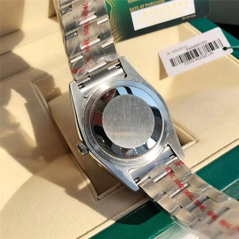 Datejust 126334-0005 Diamond Gray Dial 41mm&36mm Watch 8